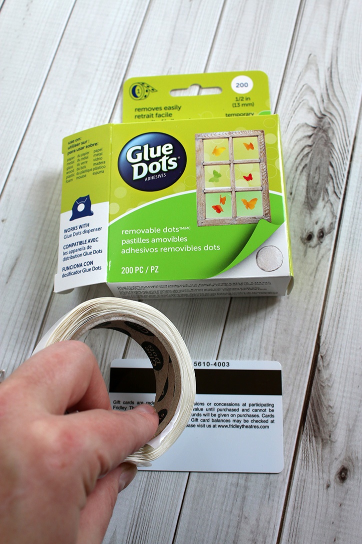 Glue Gift Card - how to make a gift card wallet Glue Gift Card - how to make a gift card wallet