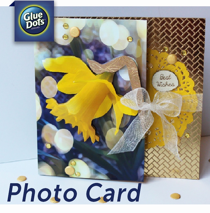 Make a 3D photo card with Pop Up Glue Dots!