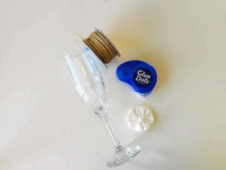 glue-dots-diy-wedding-rustic-champagne-flutes-supplies.jpg