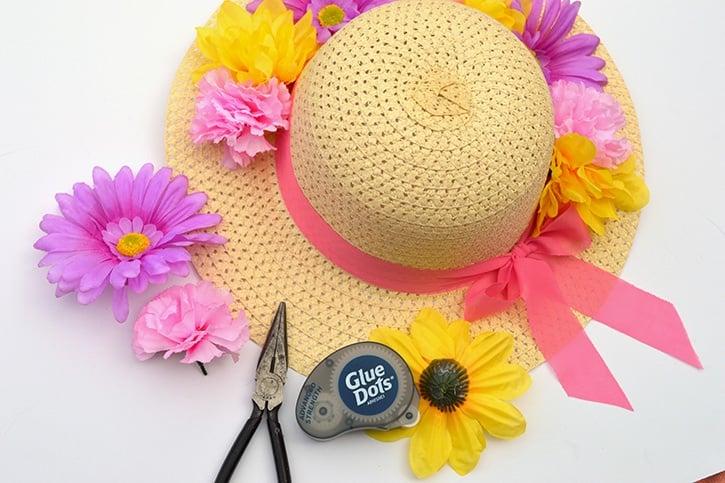 diy-spring-hat-wreath-adding-flowers-advanced-strength-glue-dots.jpg