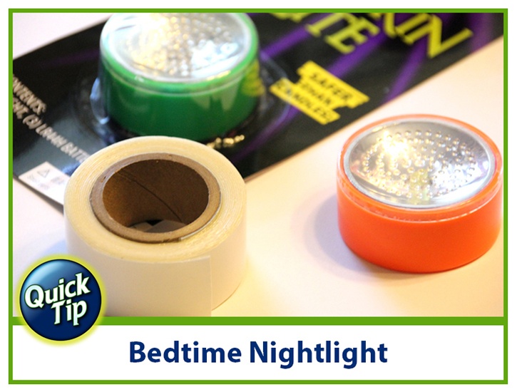 Make a kids nightlight with Glue Dots Hybribond Repositionable Mounting Tape