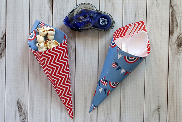 4th of July Utensil and Treat Cones-007