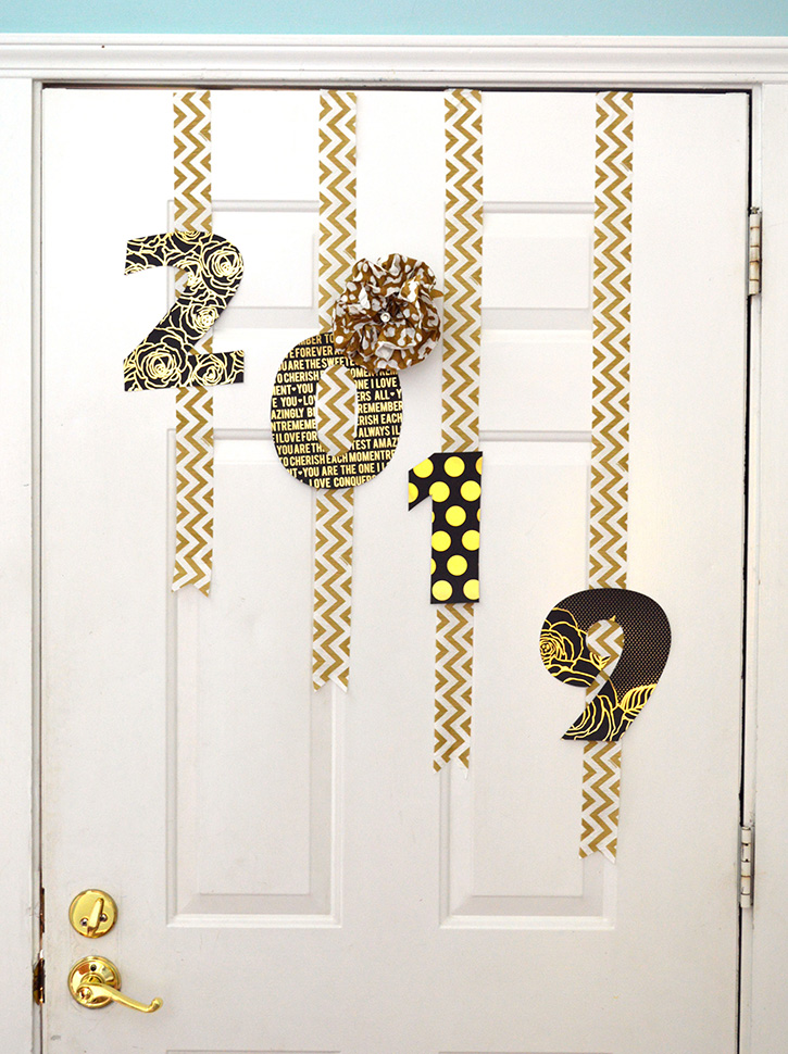 Creative New Year Door Decor Ideas to Welcome 2024 in Style