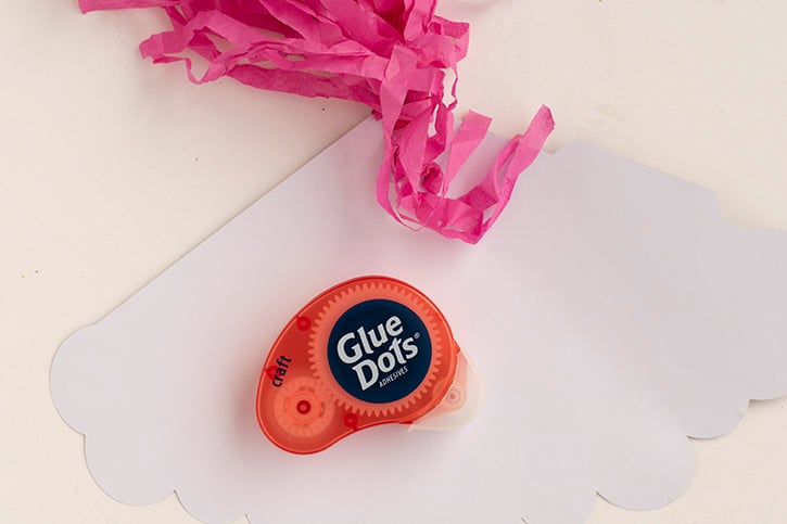 Glue-Dots-Party-Hat-streamers