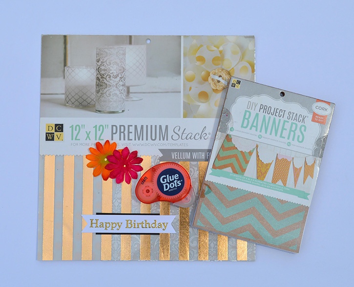 Birthday Banner supplies dmb copy