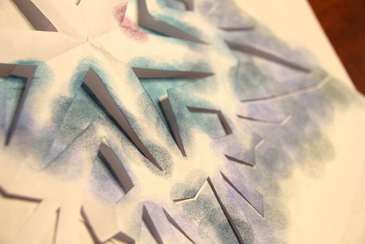 Glue-Dots-Snowflake-Card-paint