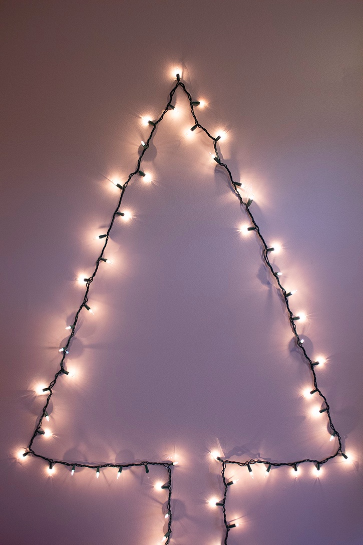 Christmas Tree Wall Display