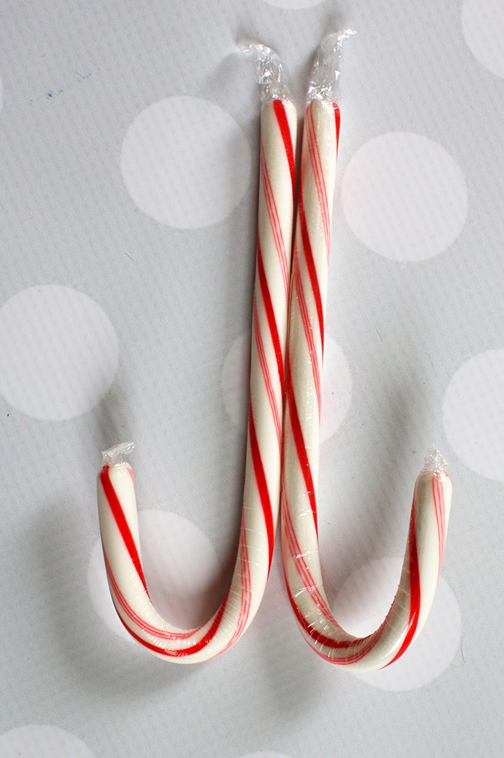 Candy Cane Place Card Holder