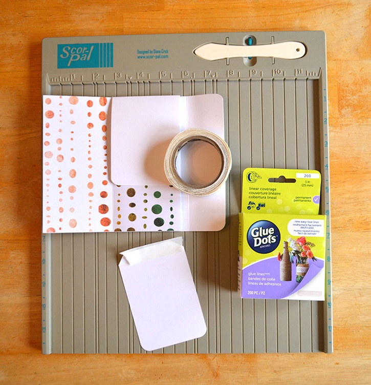 Glue-Dots-Paper-House-Pocket-Journal-extra-flaps