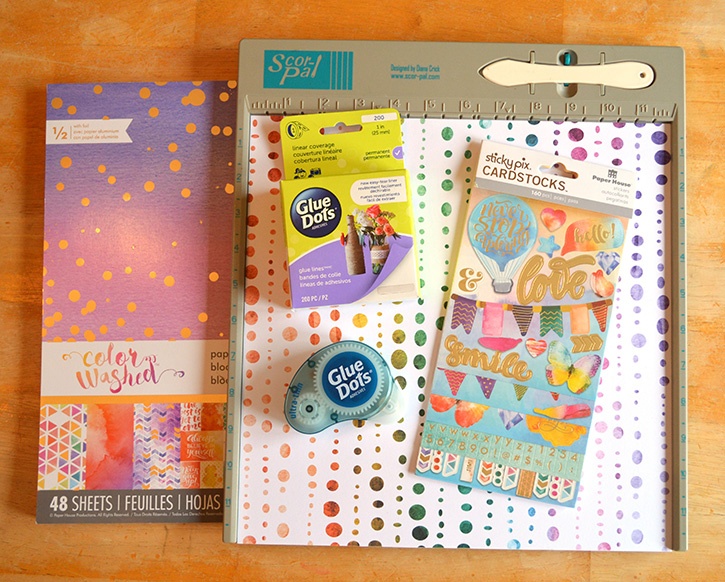 Glue-Dots-Paper-House-Pocket-Journal-supplies