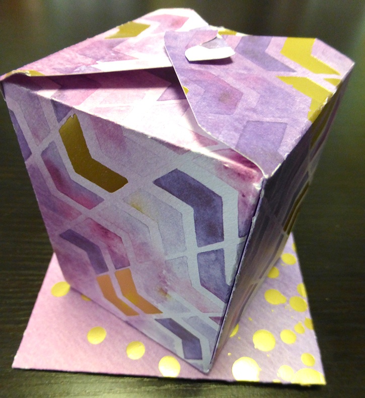 Glue-Dots-Paper-House-Treat-Box-finished-card