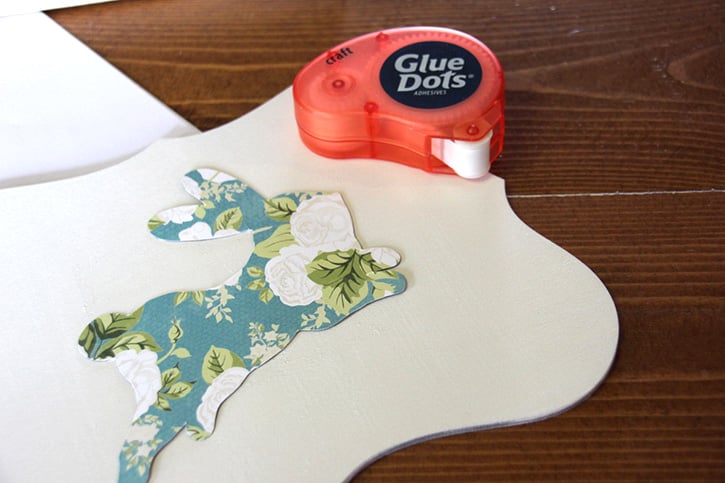 Glue-Dots-Floral-Bunny-attach