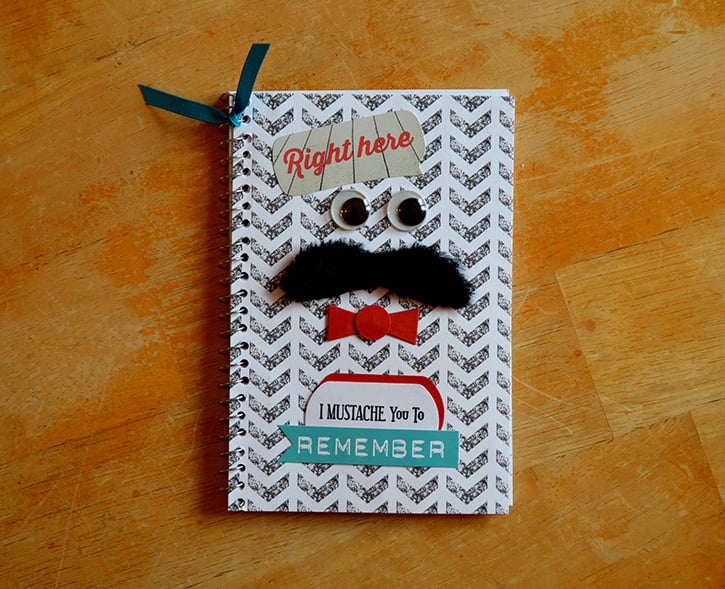 Mustache and Googly Eyes Door Decor