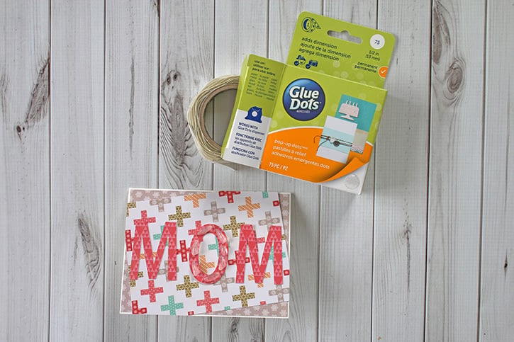Glue-Dots-Mom-Shaker-Card-pop-up