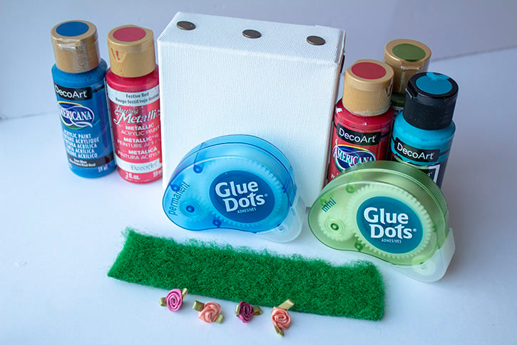 Glue-Dots-Mini-Canvas-supplies