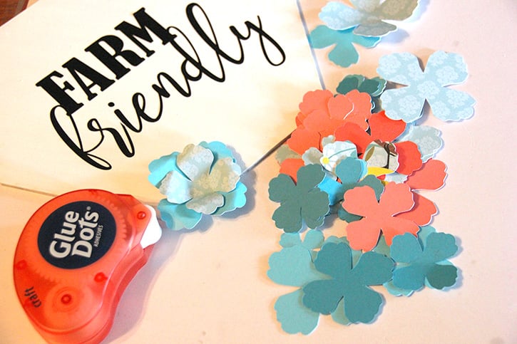 Glue-Dots-Craft-Cuts-Chicken-flowers2