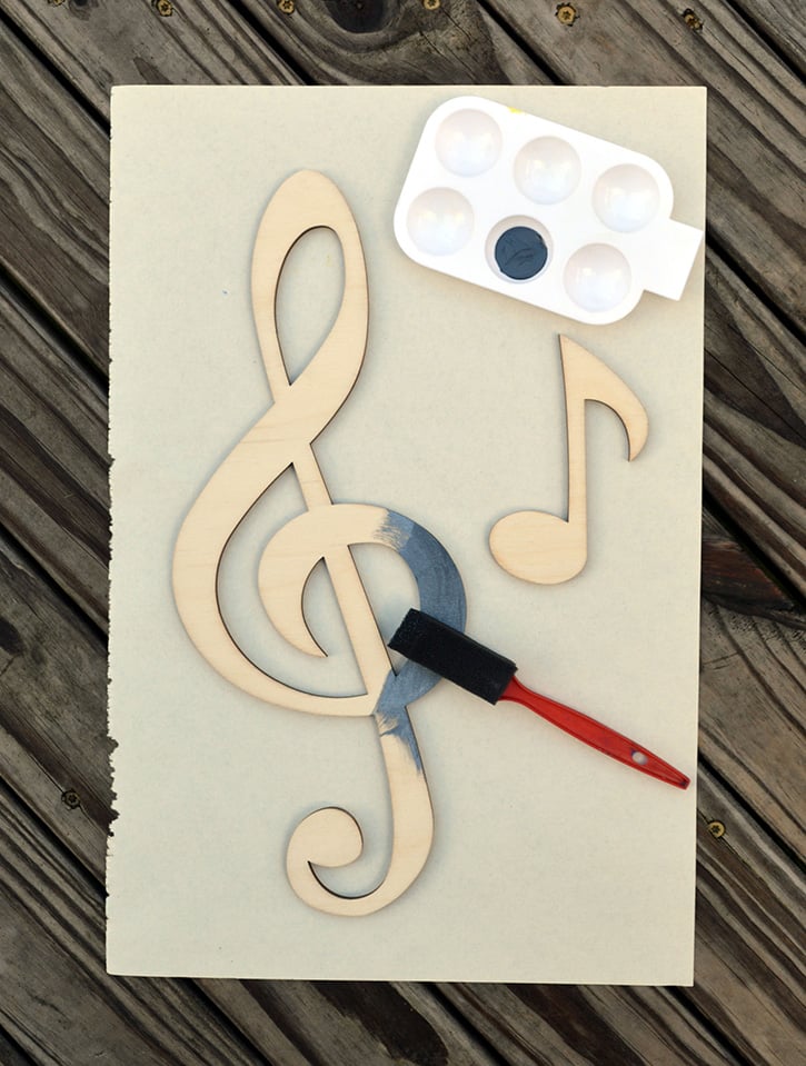 glue-dots-craft-cuts-musical-home-decor-paint