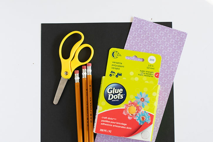 Glue-Dots-Pencil-Arrow-supplies