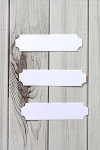 Folded Leaf Place Cards Labels copy-1