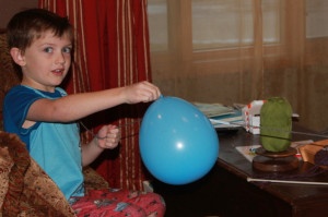 Balloon Rocket - The Hand Off