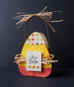 Candy Corn Basket