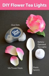 Flower Tea Light Supplies