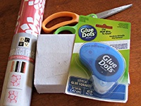 glue-dots-gift-wrap-supplies