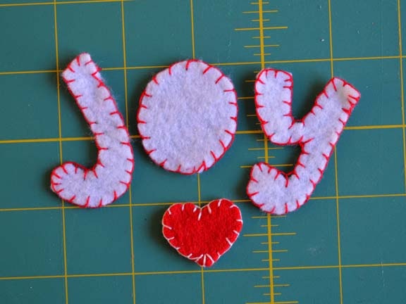 Glue Dots JOY Holiday Decor