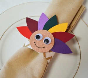 Thanksgiving Day Kids Napkin Ring