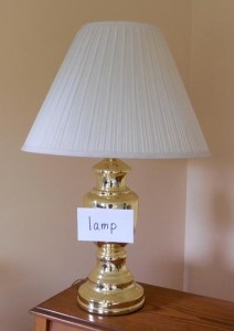 Preschool Reading Tips - Lamp