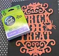 glue-dots-trick-or-treat-frame-supplies