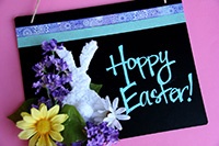 Hoppy Easter Sign