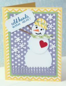 Winter Snowman Card