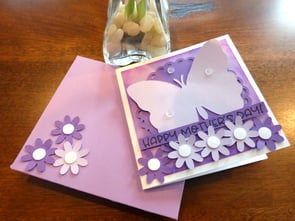 Mothers Day Flowers Card copy