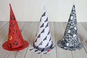 Witch Hat Treat Cones-013